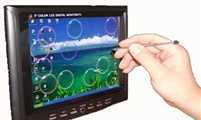 廠家08英寸數(shù)字屏工業(yè)用液晶觸摸顯示器 VGA+AV+TOUCH接口的高效解決方案